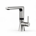 Rubinetto da cucina in acciaio inox con leva estraibile 20 x 15 x 30cm